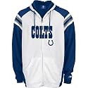 Reebok Indianapolis Colts Youth Full Zip Bru Hooded Fleece