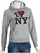 Sports : Southpole Ladies Hoddy 833s 1503 305, heather grey