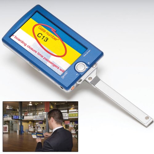 Optelec Compact+ 4.3 Inch Color Portable Video Magnifier - 3 Hrs. of Battery Use!