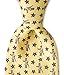 Vanderbilt Commodore and Stars Neck Tie, Yellow
