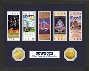 Dallas Cowboys Dallas Cowboys SB Championship Ticket Collection