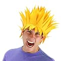 Men's Yellow Lightning Bolt Wig