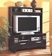 Plasma Tv Entertainment Center In Rich Cappuccino Finish