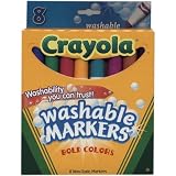 Crayola 8ct Washable Bold Markers
