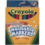 Crayola 8ct Washable Bold Markers (2 Pack)