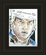 St. Louis Blues Framed Chris Pronger St. Louis Blues Print By Michael Mellett NHL Hockey