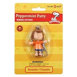 Peppermint Patty Bendable Keychain Peanuts