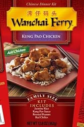 Wanchai Ferry Kung Pao Chicken, 12.8-Ounce Box (Pack of 6)