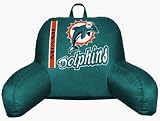 Miami Dolphins Coordinating NFL Bedrest Pillow for the Locker Room or Sidelines Collection from Ken
