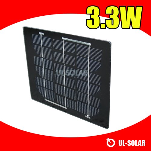 Solar Panel 3.3 Watt 9 Volt Monocrystalline