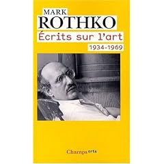 Ecrits sur l'art 1934-1969