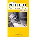 Ecrits sur l'art 1934-1969