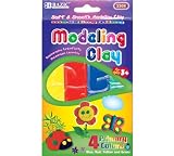 Bazic Modeling Clay Sticks, 350g /12oz, 4 Primary Colors (Case of 48) (3308-48)