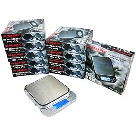 Lot Of 10 500 Gram X 0.1 Backlit Pocket Scales Scale