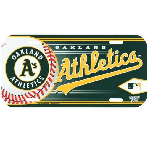 Oakland Athletics - Baseball License Plate MLB Pro Baseball