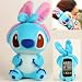 Cool Buy Authentic Plush Toy Case for iPhone 4 and iPhone 4S -- Best Quality With One Year Warranty only From Cool Buy-- Blue Stitch