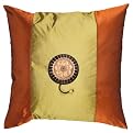 Sunflower Pillow Sham - Rust/ Olive