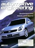 Automotive Engineering International September 2001 Nissan XLV Concept Car on Cover, Carlos Ghosn/Nissan, Trends in Advanced Chassis Control, Telematics and the Digital Car, Ford Manufacturing
