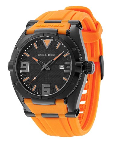 Police Herren-Armbanduhr XL RAPTOR Analog Kautschuk P13093JSB-02A Preisvergleich
