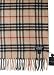 Apparel : Burberry Cashmere Scarf - Burberry Tan Nova Check