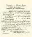 Bill of Rights Art Poster Print, 14x16
