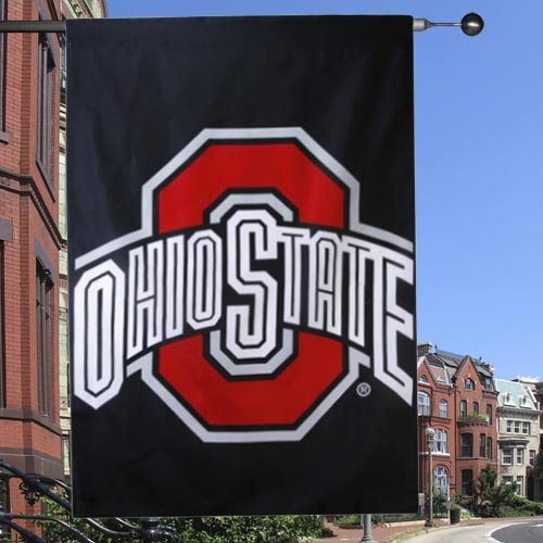 Evergreen Enterprises Ohio State Buckeyes Screen Print House Flag