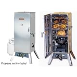 Prago Trade 41-0301-W 36" Outdoor Vertical Propane Smoker