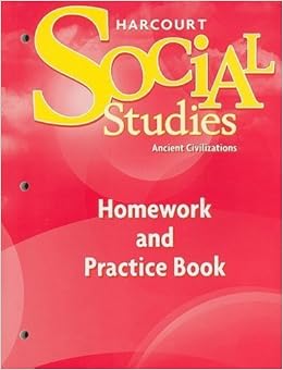 Harcourt social studies: homework and practice book grade 4 pdf image