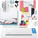 Silhouette America Cameo Touch Screen Starter Bundle with Vinyl Kit, Pixscan Mat, 24 Piece Pen Pack, Tool Kit and More
