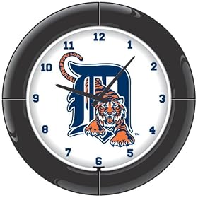 Imperial Detroit Tigers Licensed Everbrite Neon Wall Clock