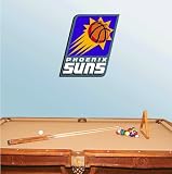 Phoenix Suns Basketball Wall Decal 16" x 25"