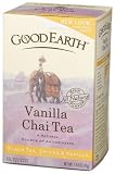 Good Earth Chai Vanilla, Tea Bags, 18-Count, Boxes (Pack of 6)