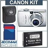 cheap Canon PowerShot SD850-IS Digital Elph Camera - Refurbished by Canon U.S.A. with 2GB SD Memory Card, Spare NB-5L Type Lithium-ion Battery, Camera Case,
