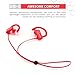 Silicon Devices® Wireless Bluetooth Earbuds for Running - Sports Sweatproof Workout Headphones