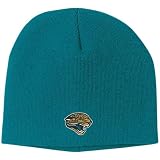 NFL Men's End Zone Uncuffed Knit Hat - K173Z (Jacksonville Jaguars, One Size Fits All)