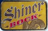 Hand Made Vintage Style SHINER BOCK Beer Can Belt Buckle