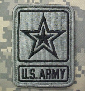US Army Star Logo ACU Patch - Foliage Green