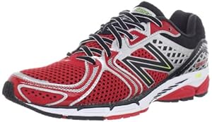New Balance Men's M1260 Alpha Running Shoe,Red/Silver,12.5 D US