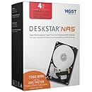 HGST Deskstar NAS 3.5-Inch 4TB 7200RPM SATA III 64MB Cache Internal Hard Drive Kit (0S03664)
