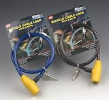 Bicycle Cable Lock 80cm 2 per pack