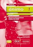 Ánimo 1 para OCR. Spanish AS : resource & assessment OxBox CD-ROM