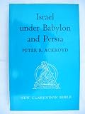 Israel under Babylon and Persia