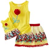 Dollie & Me Girls 2-6X Knit Top with Short Skirt And...