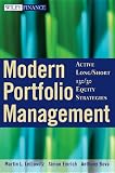 Produkt-Bild: Modern Portfolio Management: Active Long/Short 130/30 Equity Strategies (Wiley Finance)