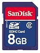 SanDisk 8 GB SDHC Memory Card SDSDB-8192-A11( Retail Package)