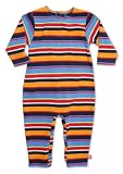 ZUTANO Multistripe Coverall, Navy, 6 Months