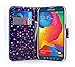 NageBee(TM) - Samsung Galaxy S5 Sport / G860P - Design Dual-Use Flip PU Leather Fold Wallet Pouch Case (Wallet plum blossom)