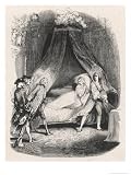 Manon and Her Lover Confronted? Art Giclee Poster Print by Tony Johannst, 36x48