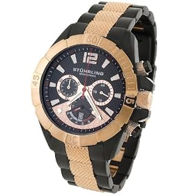 Stuhrling Original Mens 235.339241 Water-sports 'Westport' Chronograph GMT 16k Rose Gold-Plated... by St�hrling Original