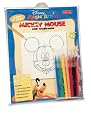 Mickey Mouse Snap Pack [With Sketch Pad and Drawing Pencil, 6 Felt-Tip Markers] (Disney's Magic Artist Snap Packs)